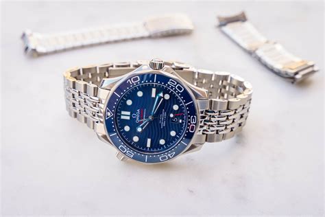 bracelet omega seamaster 300|Omega Seamaster 300 silicone strap.